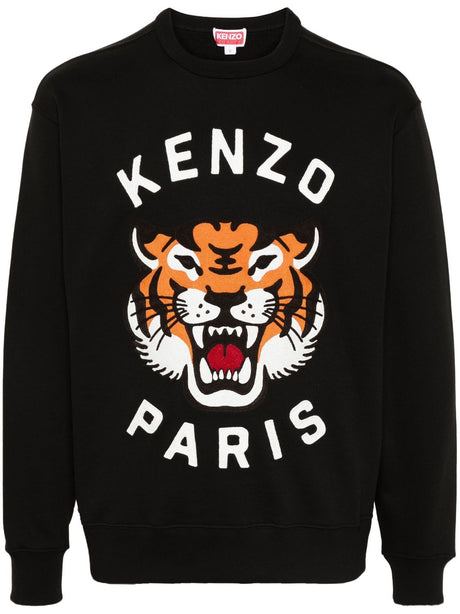 KENZO Lucky Tiger Embroidered Sweatshirt for Men