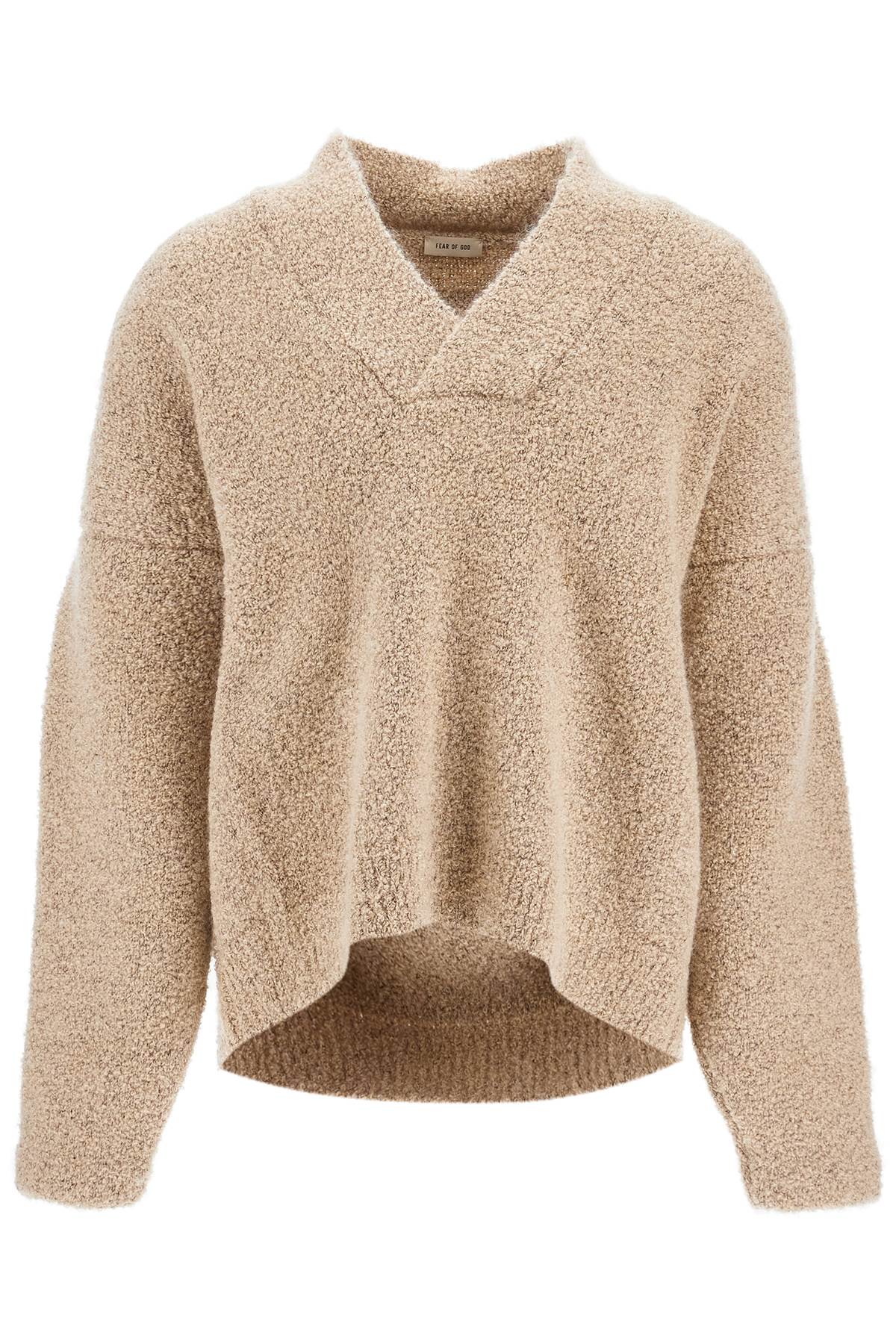 FEAR OF GOD Oversized Bouclé Knit Sweater - Size M