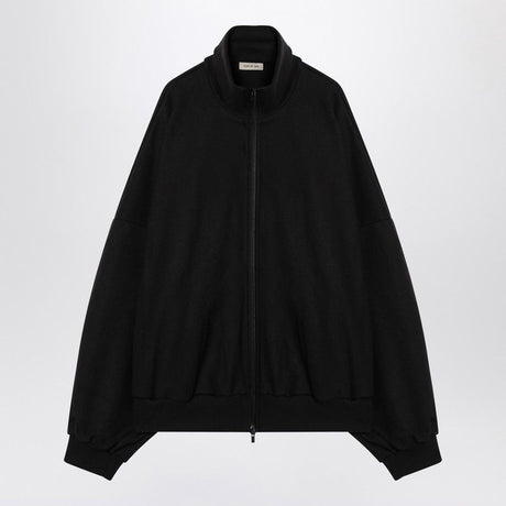 FEAR OF GOD High Collar Overfit Cotton and Wool Sweatshirt