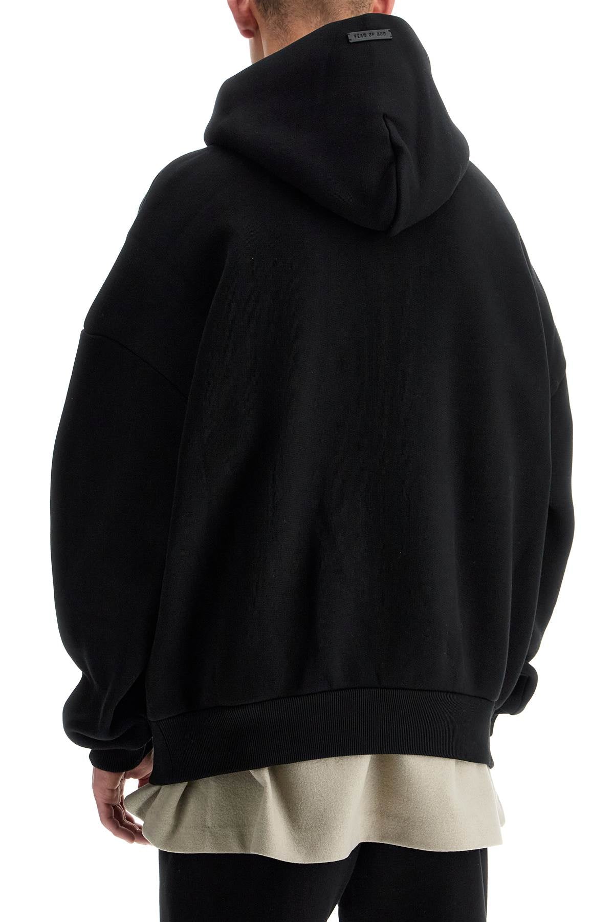 FEAR OF GOD Oversized Hooded Sweatshirt with Half Zip - Men’s