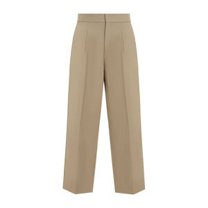 FEAR OF GOD Beige Single Pleat Relaxed Trousers for Men