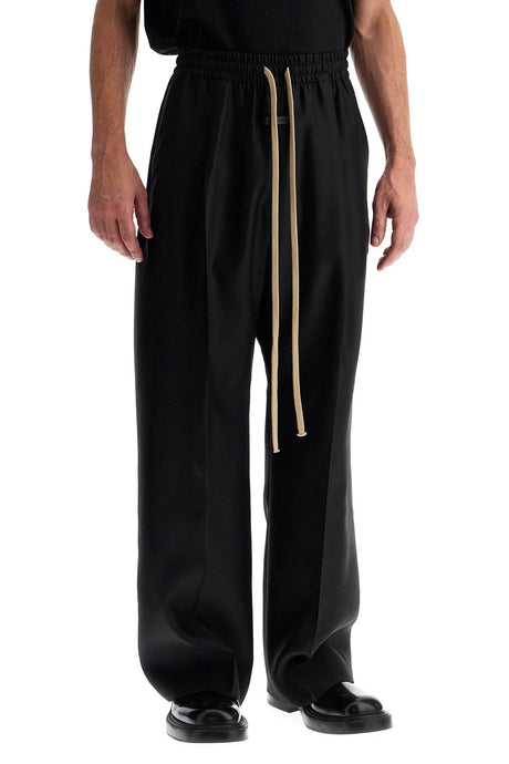 FEAR OF GOD Wide Cut Wool and Silk Trousers - Size M