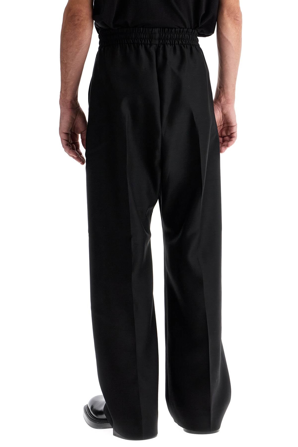 FEAR OF GOD Wide Cut Wool and Silk Trousers - Size M