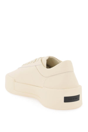 FEAR OF GOD Men's Low Top Bone Leather Sneakers for SS24