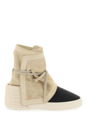 FEAR OF GOD High-Top Suede and Beaded Leather Moc for Men - SS24 Collection