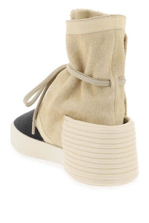 Slouchy Suede Moc Sneaker with Beaded Toe Detail