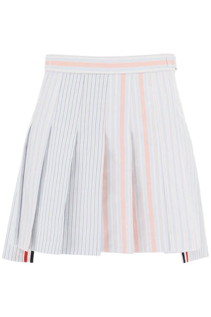 THOM BROWNE Fun and Flirty Striped Mini Skirt for Women