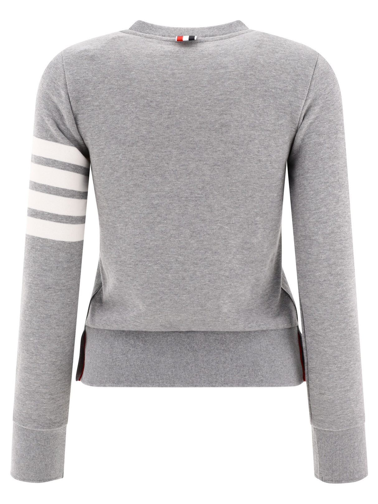 THOM BROWNE Grey 4-Bar Sweatshirt for Women