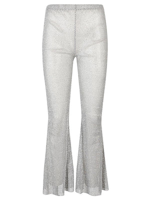 SANTA BRANDS Women's 2024 Silver Flare Pants