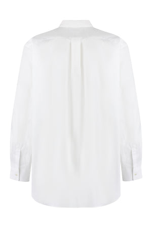 COMME DES GARÇONS SHIRT Mens White Cotton Shirt for FW23