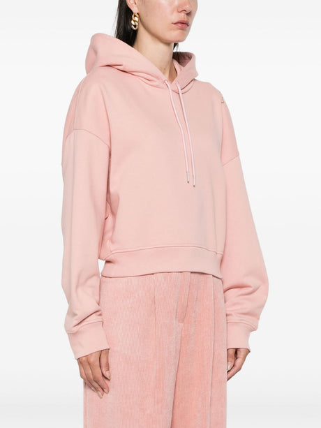 MARNI Pastel Pink Embroidered Hoodie for Women