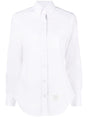 THOM BROWNE Classic Point Collar Shirt for Fall 2024 - Women's