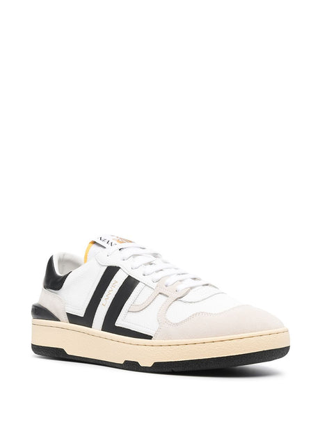 LANVIN Clay Low Top Sneakers in White