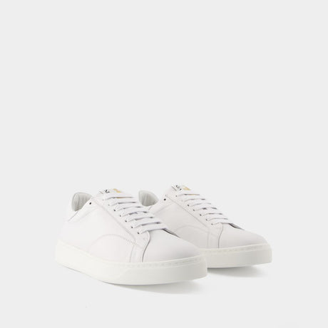 LANVIN Elegant White Sneakers for Men