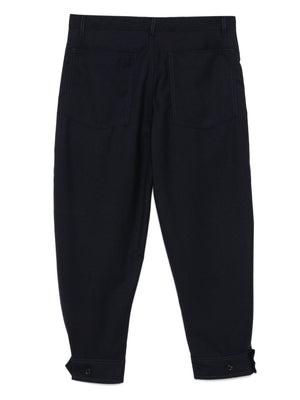 COMME DES GARÇONS SHIRT Men's Casual Navy Pants - Fall/Winter 2024