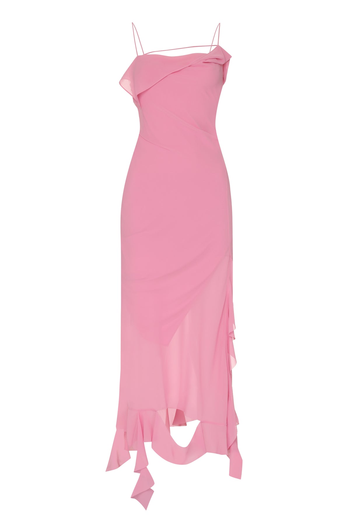Áo đầm dạng băng của nữ - bộ sưu tập FW23 màu hồng