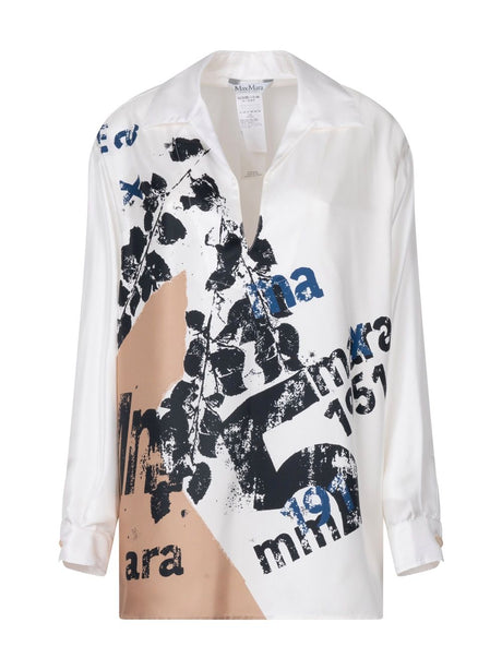 MAX MARA Elegant Satin Shirt for Women