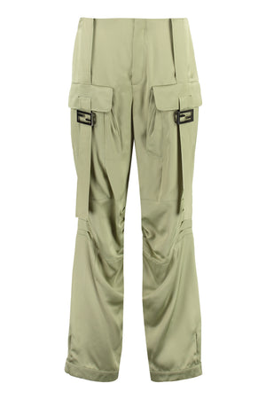 FENDI Elevated Cargo Trousers in Green