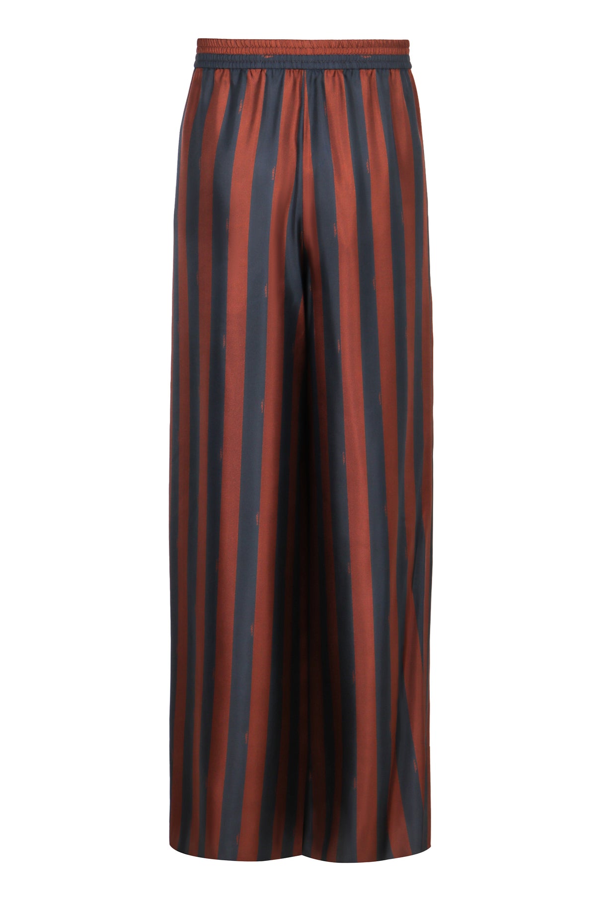 FENDI Elegant Silk Striped Trousers for Women