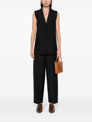 FENDI Women's 2024 Black Straight Pants