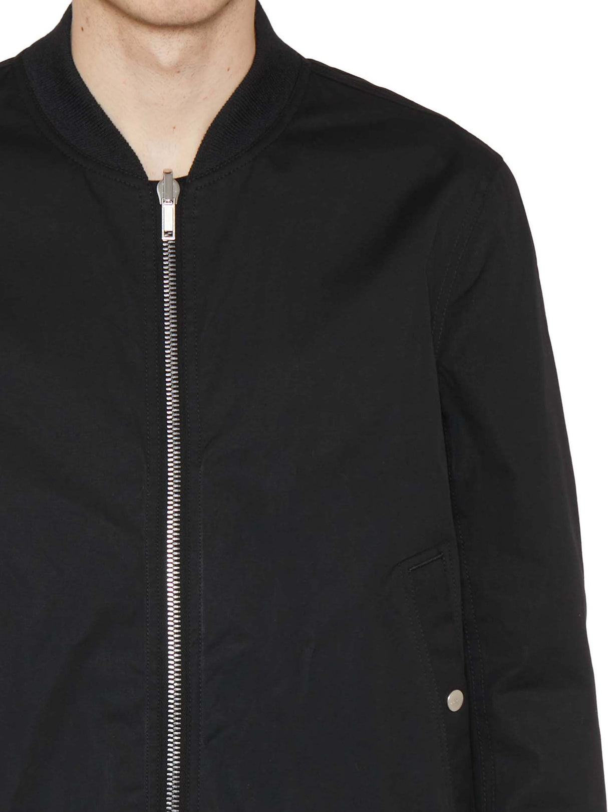 RICK OWENS Reversible Bomber Jacket for Men - Black (SS23)