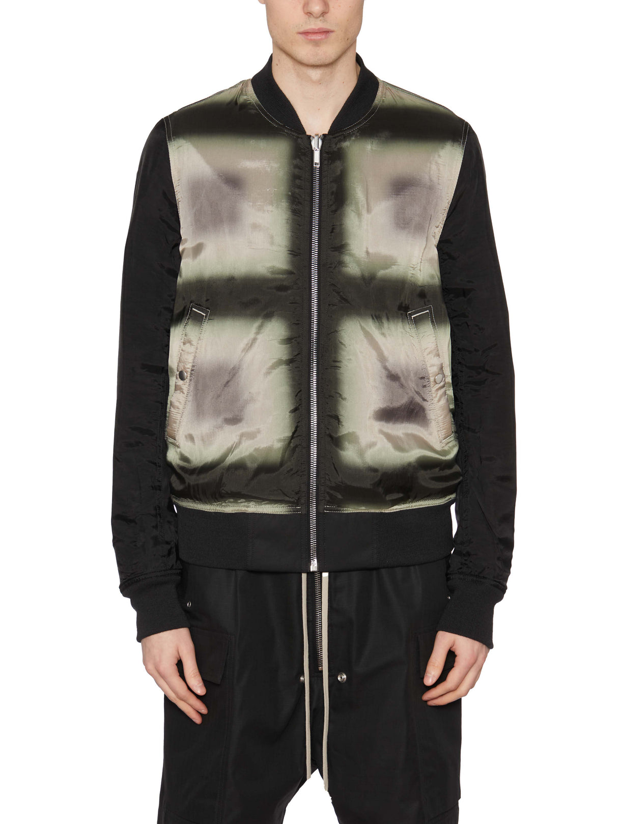 RICK OWENS Reversible Bomber Jacket for Men - Black (SS23)