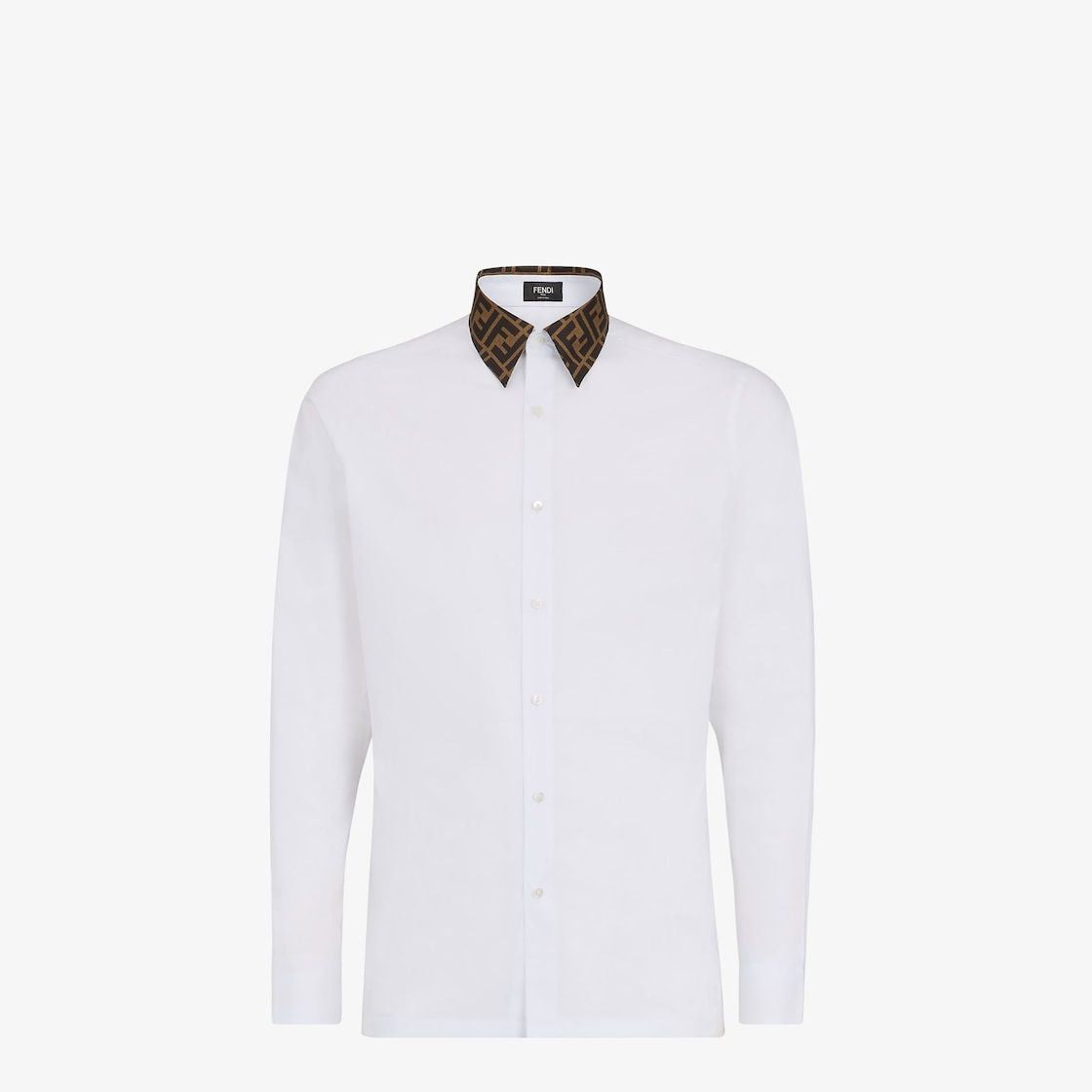 FENDI Elegant Cotton Button-Up Shirt