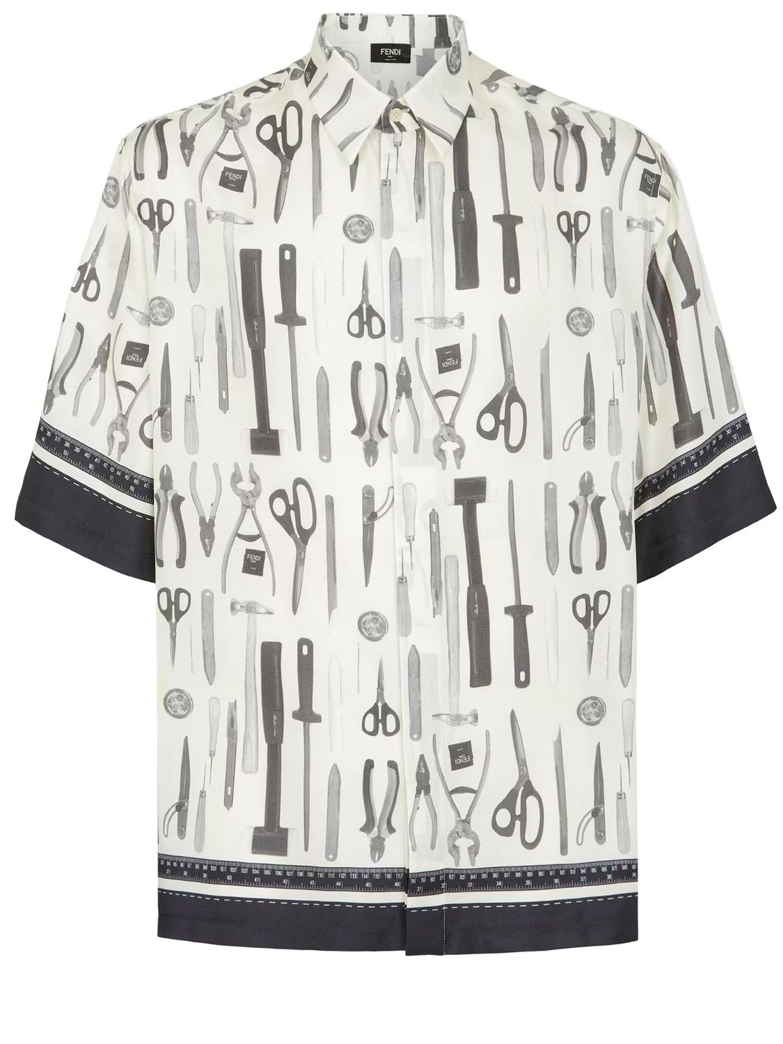 FENDI Luxury Silk Shirt for Men - SS24