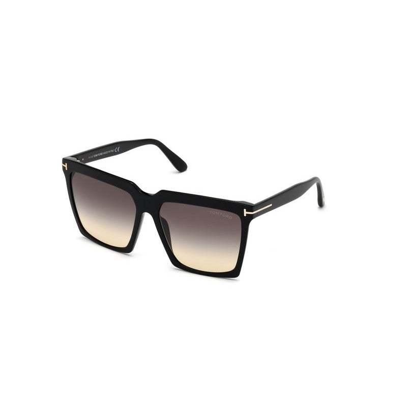 TOM FORD Sabrina-02 Gradient Smoke Sunglasses