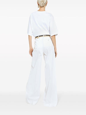 DOLCE & GABBANA Classic Cotton Blend Pants for Women