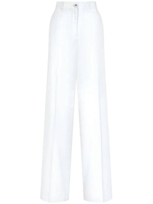 DOLCE & GABBANA Classic Cotton Blend Pants for Women