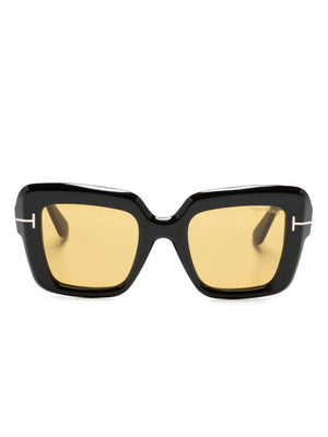 TOM FORD Stylish Dark Havana Sunglasses