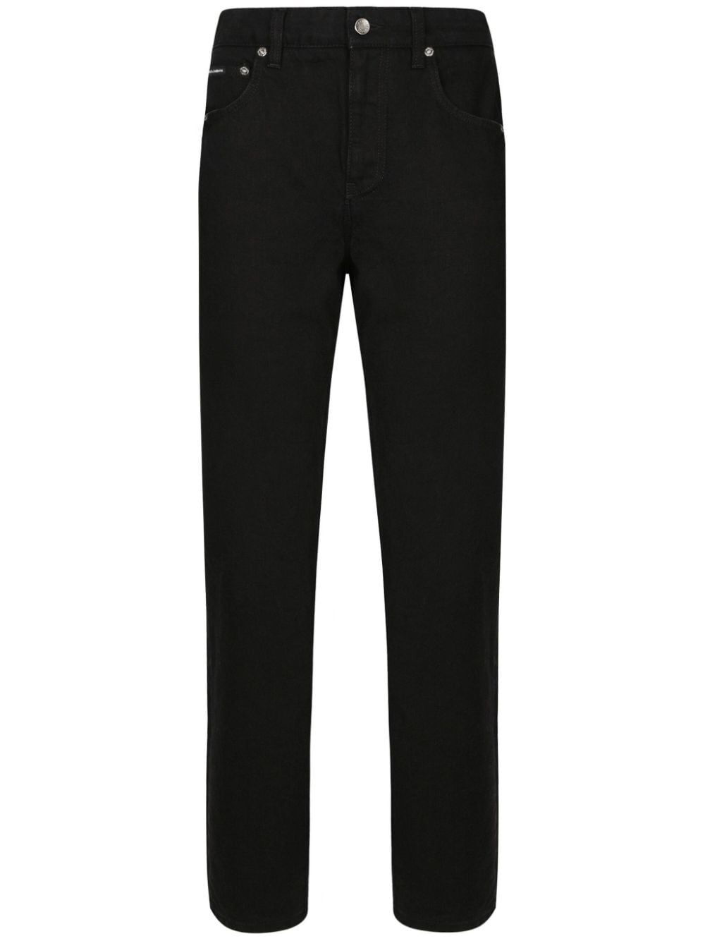 DOLCE & GABBANA Elegant Black Denim Jeans