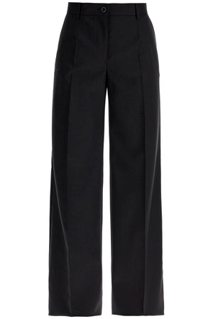 DOLCE & GABBANA Woolen Flare Pants - Perfect Tailoring, Italian Size 42