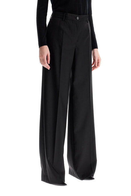 DOLCE & GABBANA Wide Fit Mambo Pants for Women - FW24 Collection