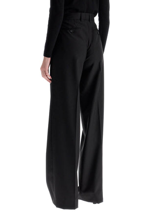 DOLCE & GABBANA Woolen Flare Pants - Perfect Tailoring, Italian Size 42