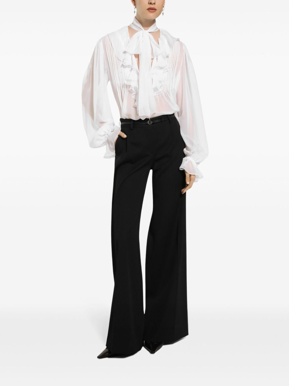 DOLCE & GABBANA Wide-Leg Trousers for Women