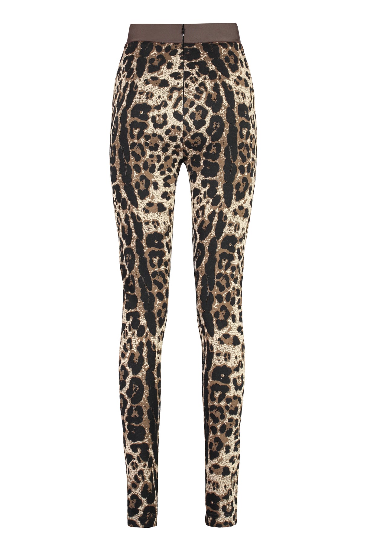 DOLCE & GABBANA Animalier Knit Leggings for Women