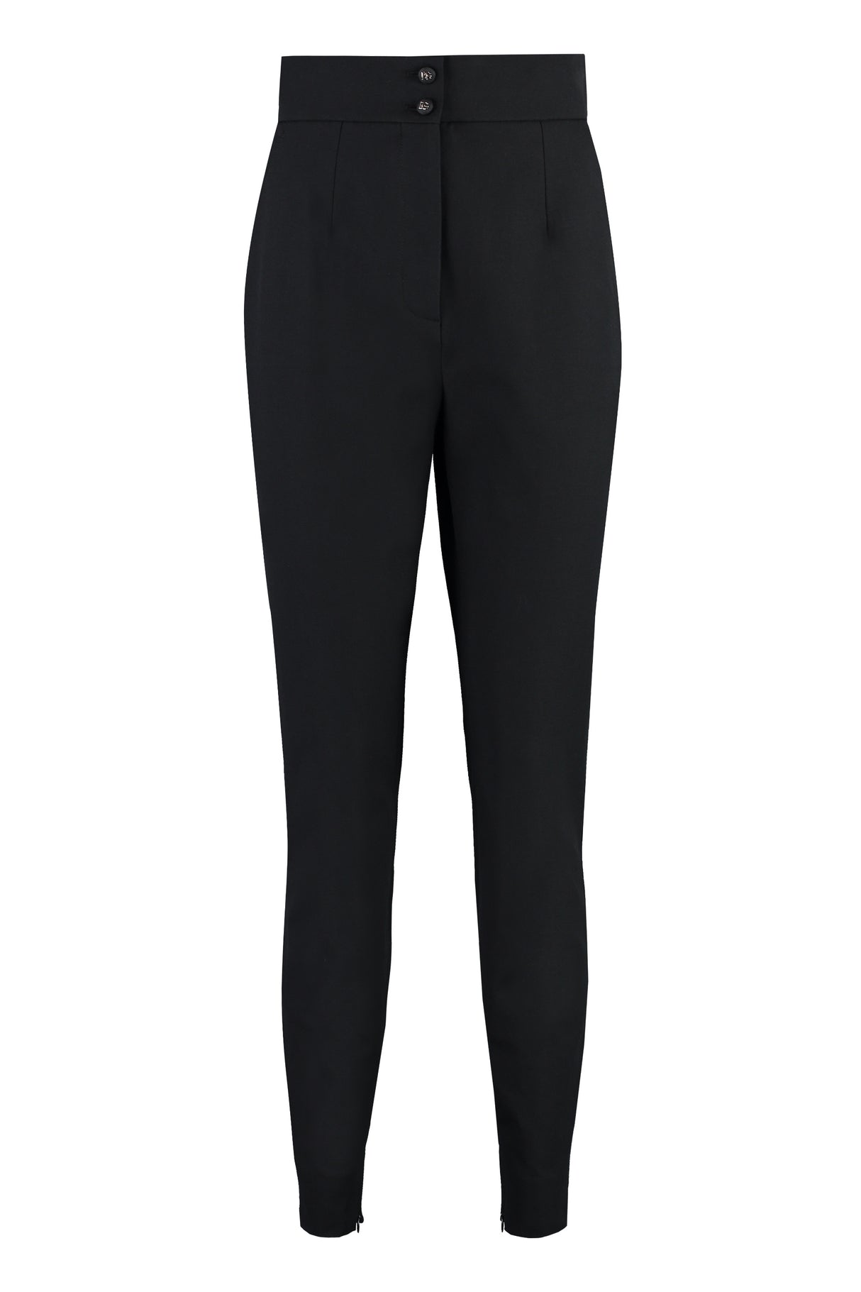 DOLCE & GABBANA Cotton Trousers with Comfortable Fit