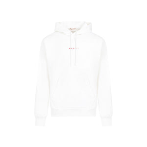 MARNI Pink Hoodie with Logo for Men