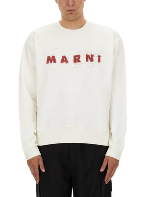 MARNI Classic Men's Logo Sweatshirt - Size 48