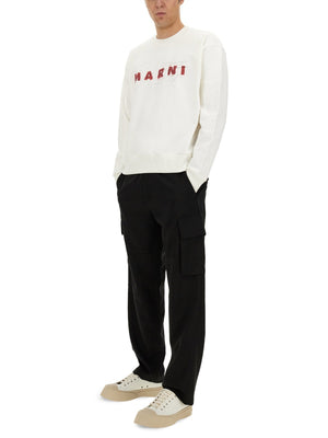 MARNI Classic Men's Logo Sweatshirt - Size 48