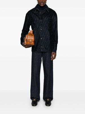 FENDI Premium Flocked Jacket for Men - Fall/Winter 2024