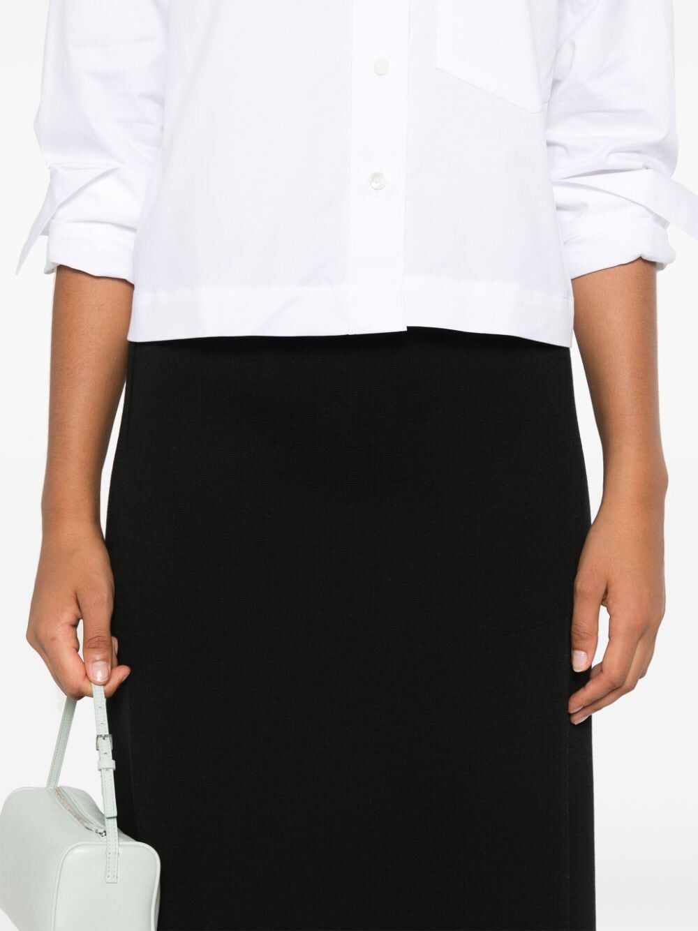 MRZ Classic Wool Pencil Skirt