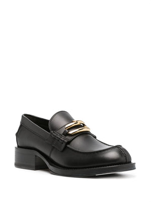 LANVIN Sleek and Sophisticated Buckled Loafers for Women