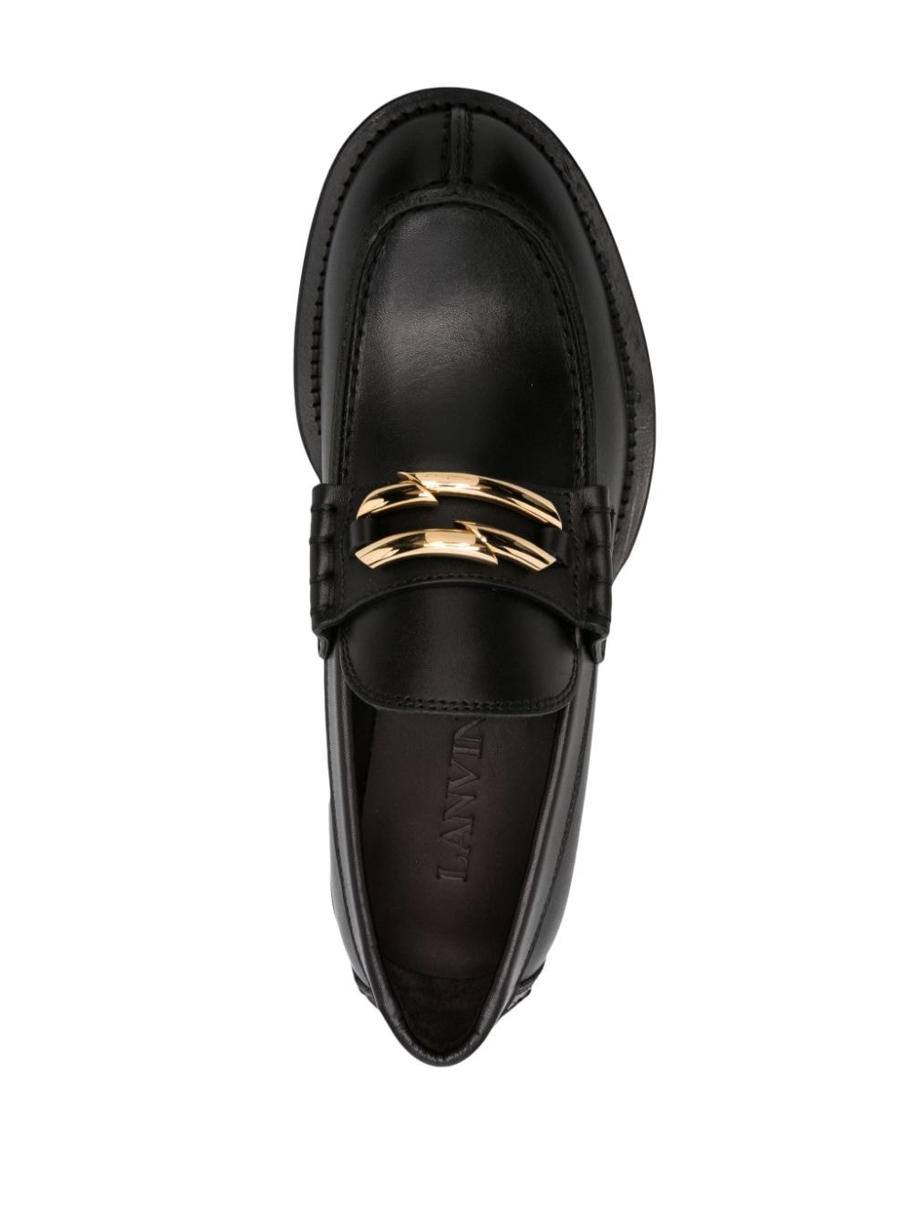 LANVIN Sleek and Sophisticated Buckled Loafers for Women