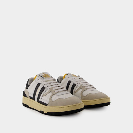 LANVIN Clay Low Top White Sneakers for Women