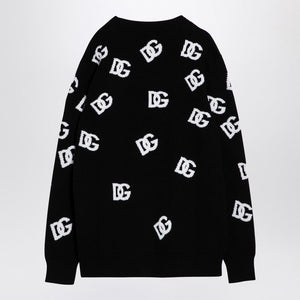 DOLCE & GABBANA Relaxed Fit Logo Cardigan