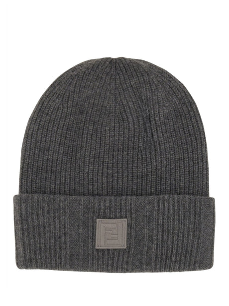 FENDI Classic Logo Beanie Hat