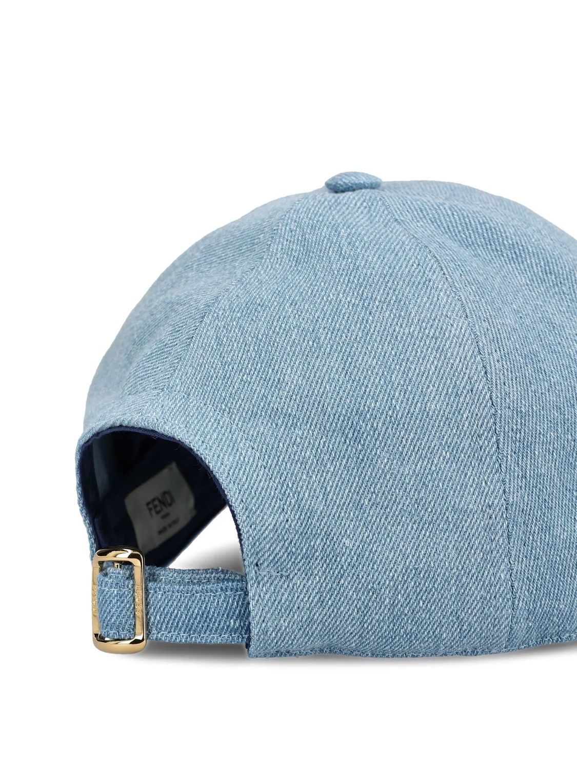 FENDI Chic Denim Baseball Cap for Women